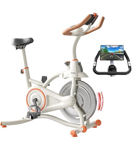 Bicicleta Spinning Profissional LZX-D06, Tela Touch 18,5 Polegadas